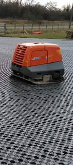 remote controlled vibratory plate
